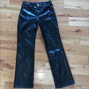 Versace Pleather Pants